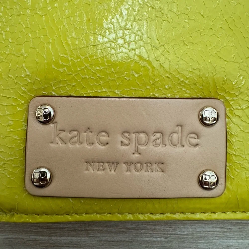 Kate Spade Chartreuse Passport Holder - Picture 8 of 15